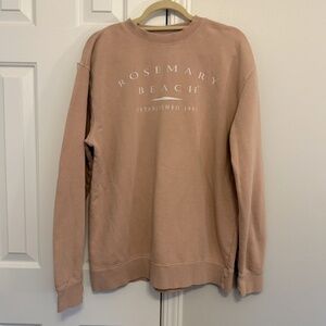 Rosemary Beach Adult Classic Sweatshirt Light Pink